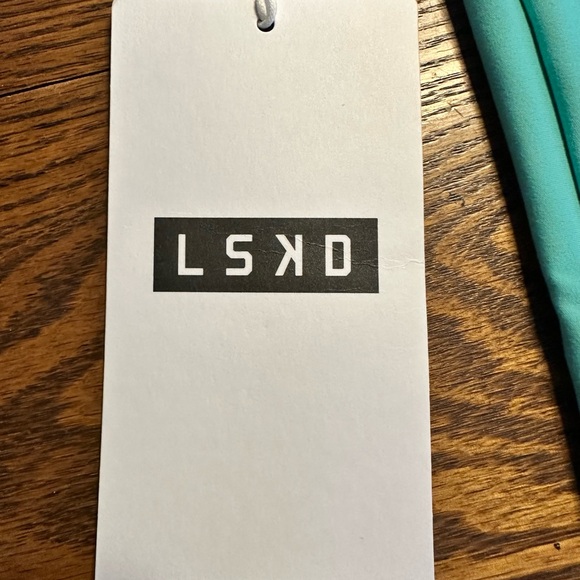 LSKD Agility Active Tank Top size M Teal/Aqua - Picture 3 of 5